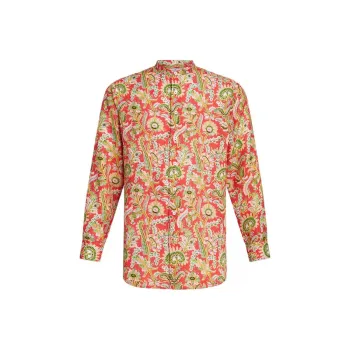 ETRO Floral print Button up Shirt