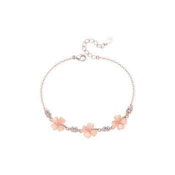 JIACUIYUN Glass Cat Eye Bracelets Unisex