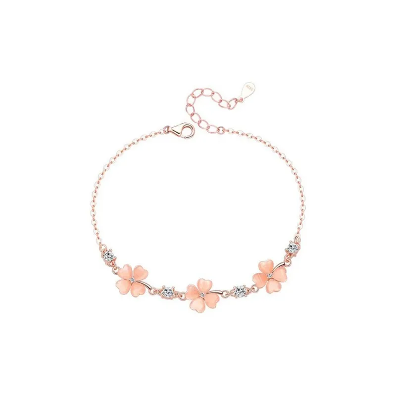 JIACUIYUN Glass Cat Eye Bracelets Unisex-0