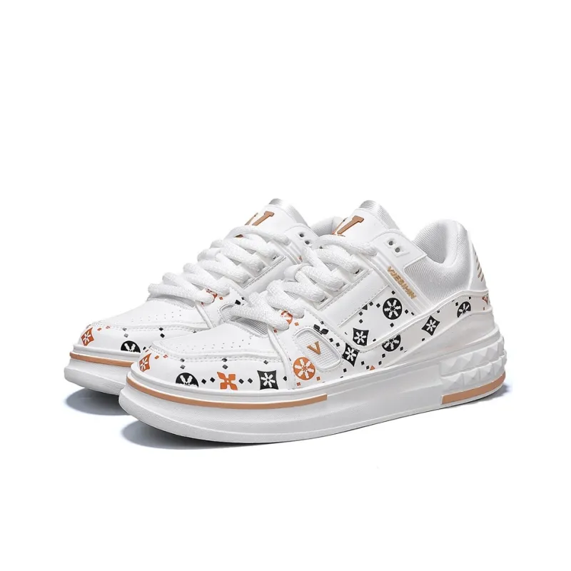 OUGLEMEN Cushioning, Lightweight, Breathable Low Top Skateboard Shoes Men's Box-3