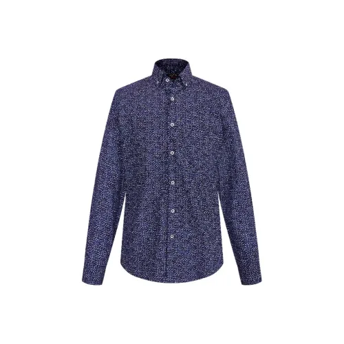 Paul & Shark Yachting Shirt Men's Navy Blue
