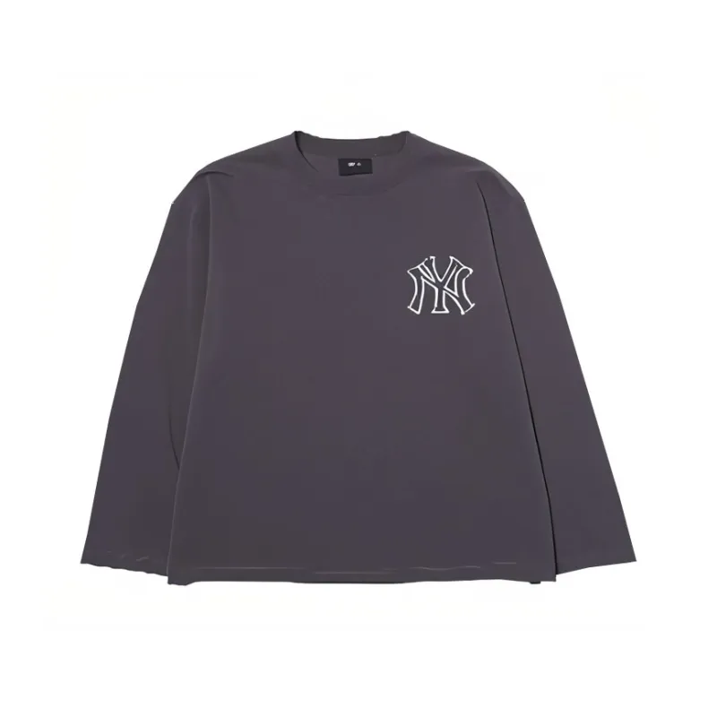 MLB New York Yankees Sweatshirt Unisex Dark Gray-0