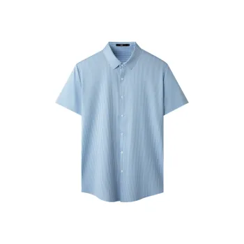 HLA Shirt Men's Light Blue Stripes 12