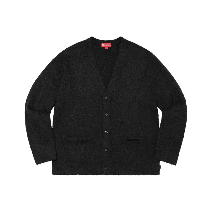 Supreme Brushed Mohair Cardigan-1