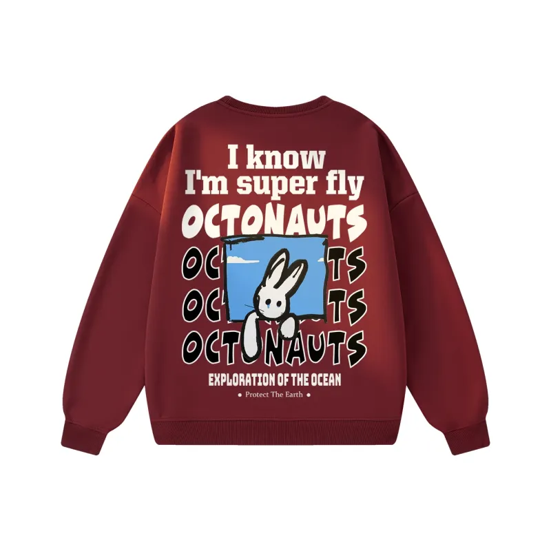 Small Columns Under The Sea Sweatshirt Unisex-10