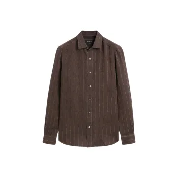 Massimo Dutti Shirt Men's Brown