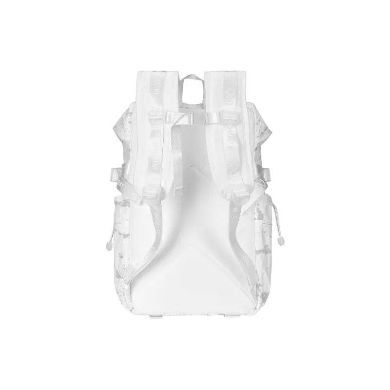 8atheist Polyester Travel Backpack Regular Unisex White-3