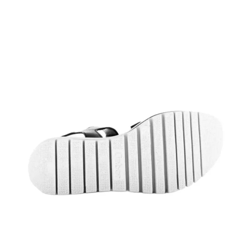 Gabor Fashion Roman Sandals 5.5cm Women's Black-5