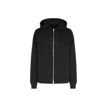 JIL SANDER Long Sleeved Zipped Hoodie