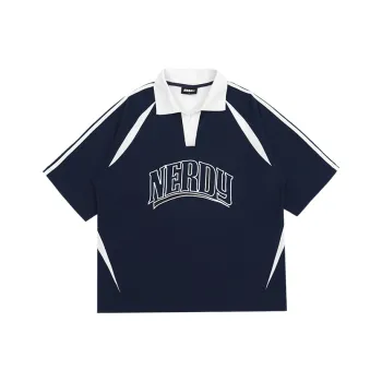 NERDY SS24 Polo Shirt Unisex Dark Blue