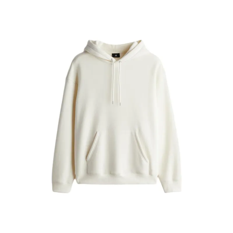 H&M Sweatshirts Men White-0