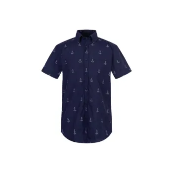 Paul & Shark Yachting Shirt Men's Navy Blue