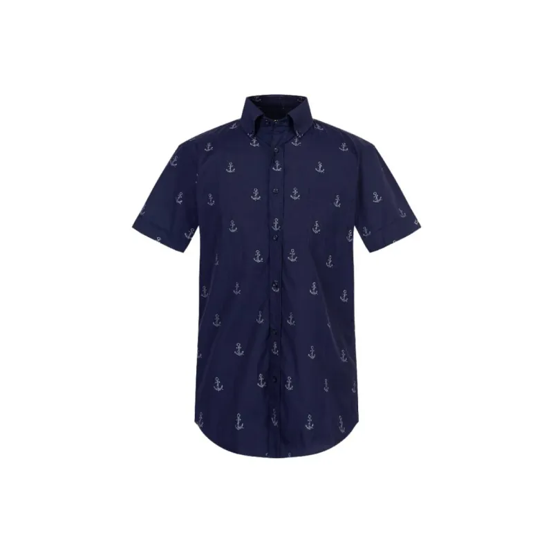 Paul & Shark Yachting Shirt Men's Navy Blue-0