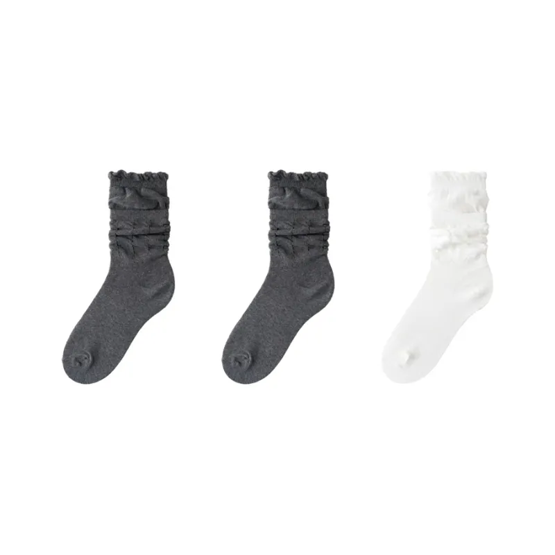 Cotton Gene Mid Calf Socks Women's Combo Set-19