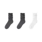 3 Pack (Dark Heather Gray 2+White)