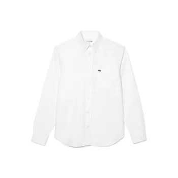 LACOSTE Logo embroidered Button down Shirt