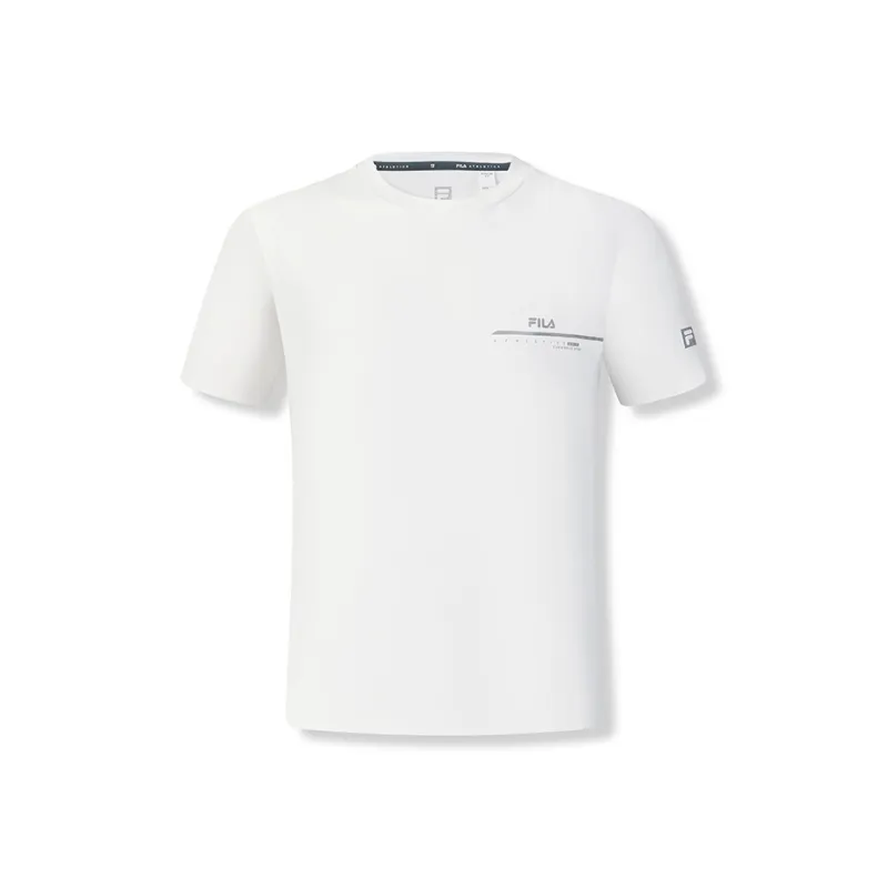FILA Regular T Shirt Men's Mist White-0