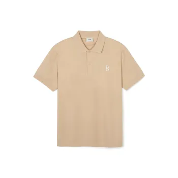 MLB Boston Red Sox Polo Shirts Unisex Apricot