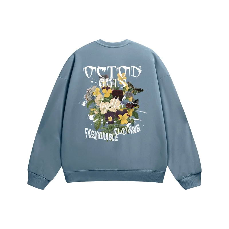 Small Columns Under The Sea Sweatshirt Unisex-9