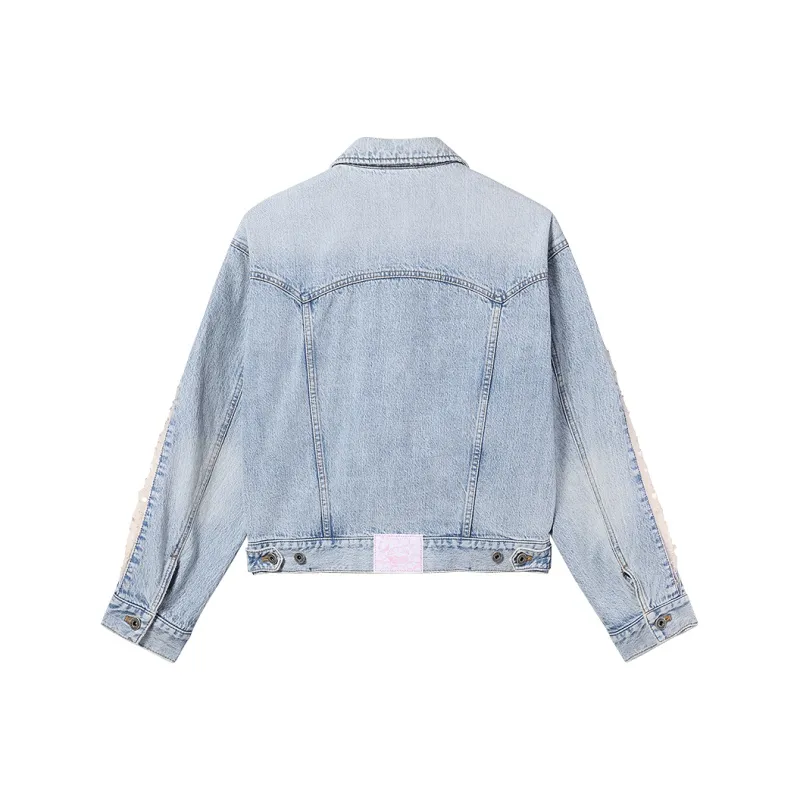 Miss Sixty Denim Jacket Women's Light Blue-1