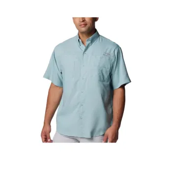 Columbia PFG Tamiami™ II Shirt Men's Pink Blue
