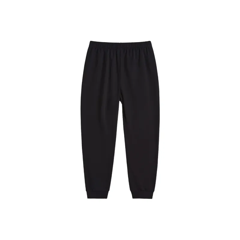 LiNing Knitted Sweatpants Unisex Black-1