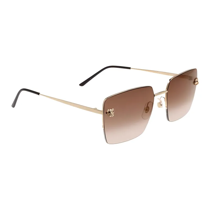Cartier Panthère Square frame Sunglasses-1