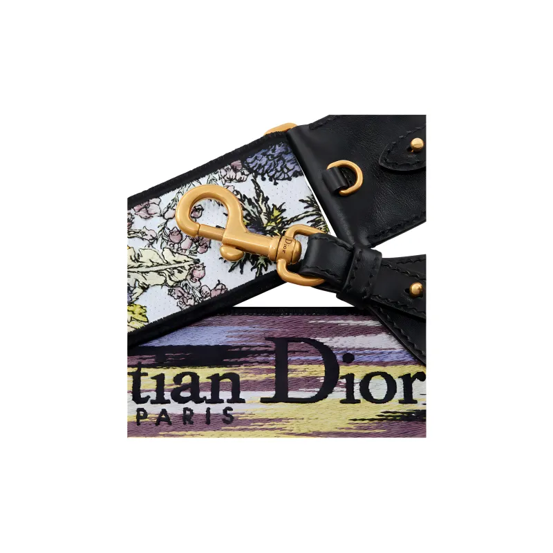 DIOR Cotton Bag Strap Women's Multicolor-3