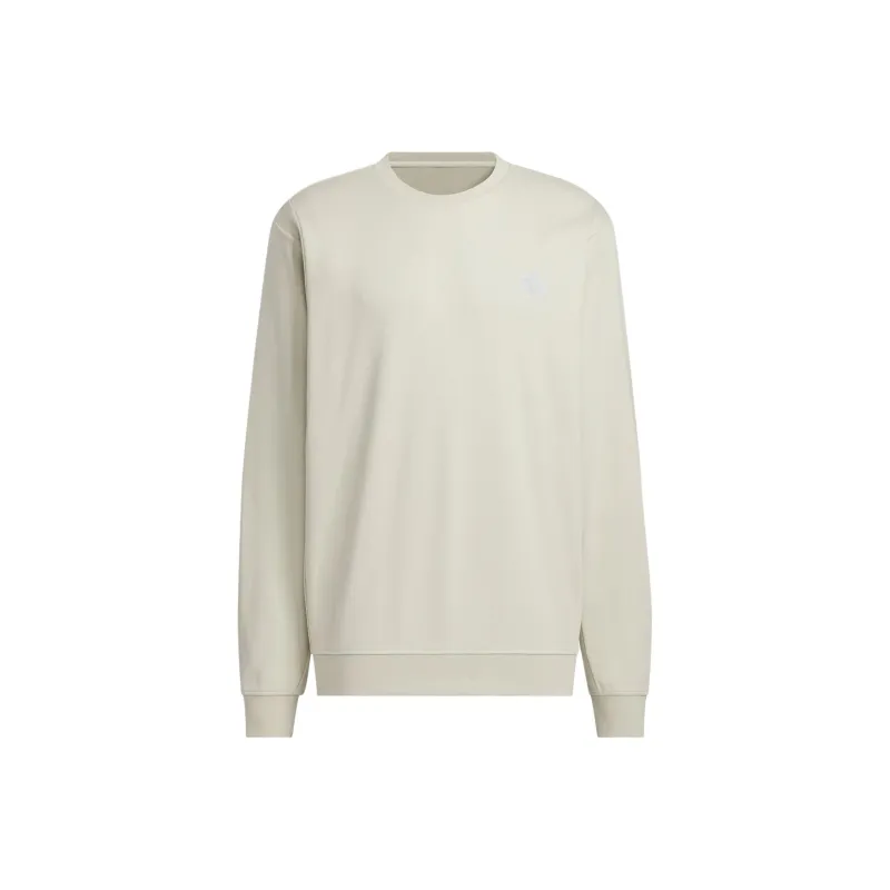 Adidas FW24 M TRANS CREW1 Sweatshirt Men's Light Sesame Earth Gray-0