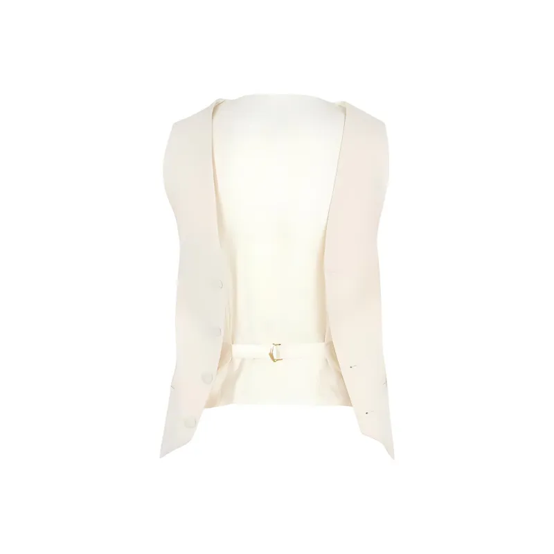 FENDI V Neck Cut Out Detailed Cape-1