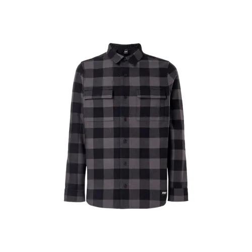 Oakley Bear Cozy Flannel Shirt Men's Black