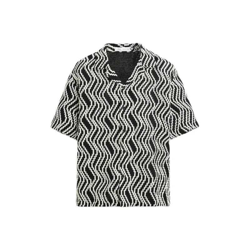 ZARA Shirts Men Beige-0