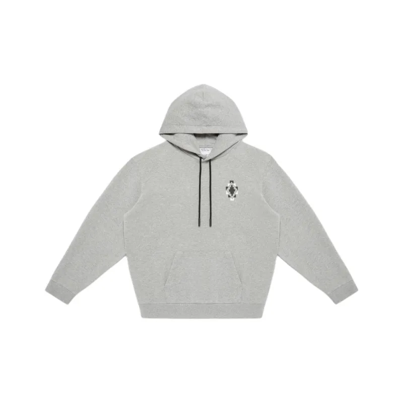 Marcelo Burlon Logo Printed Drawstring Hoodie-0