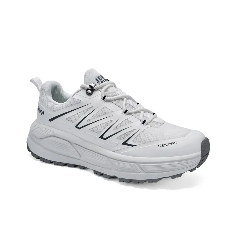 JEEP SPIRIT Running Shoes Men Low Top White-3