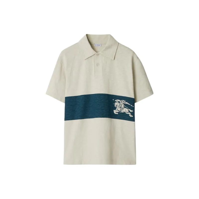 Burberry Ekd Striped Polo Shirt-0
