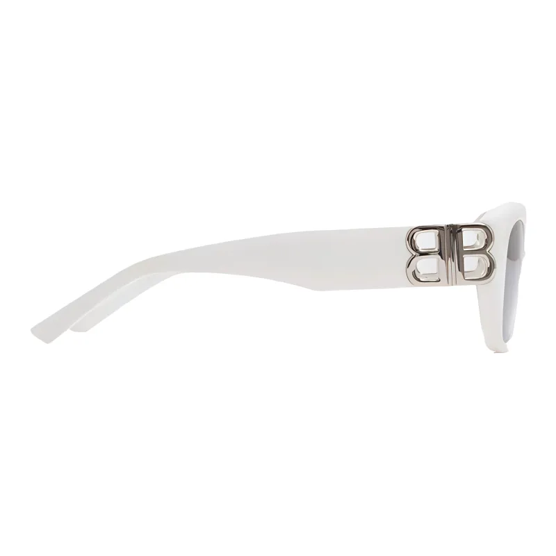 Balenciaga Plastic Irregular Shape Sunglasses Women's Label-2
