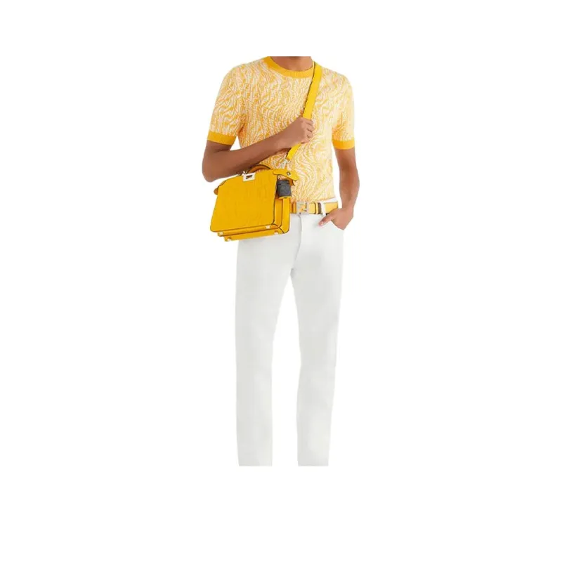 FENDI Sweaters Men Yellow-5