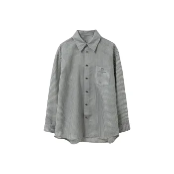 WOOYOUNGMI Shirts Men Gray