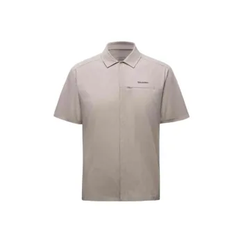 SALOMON XPLRATION SS SHIRT M Shirt Men's Ethereal Brown