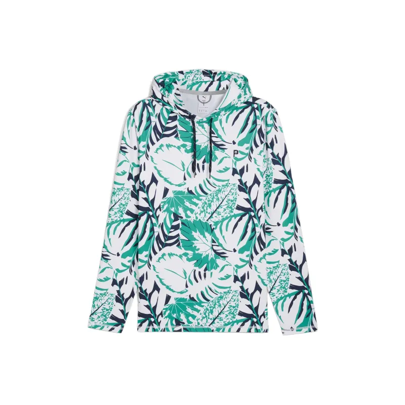 PUMA X PtcPalm Tree Crew Sweatshirt Men's Mint Green 02-0