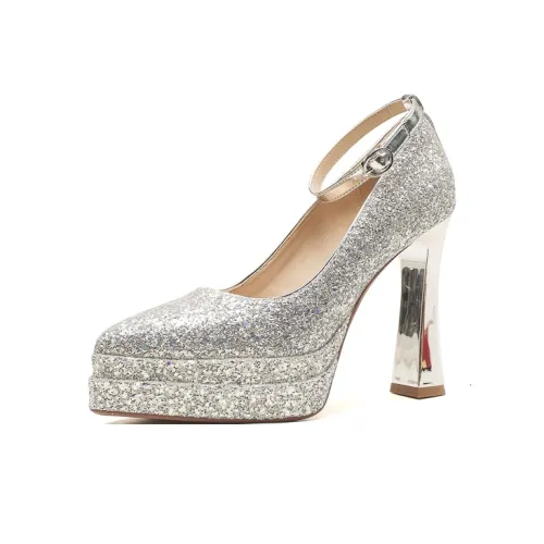 KATHRYN WILSON Chunky Heel High Heels Women's