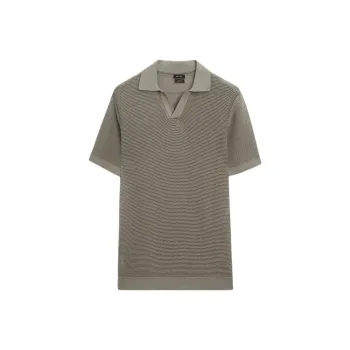 Massimo Dutti Polo Shirt Men's Dark Gray