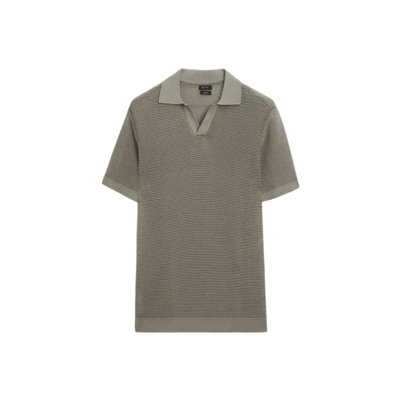 Massimo Dutti Polo Shirt Men's Dark Gray-0