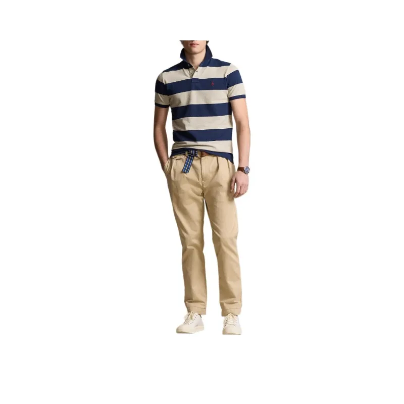 Polo Ralph Lauren SS24 Polo Shirt Men's Light Gray-0