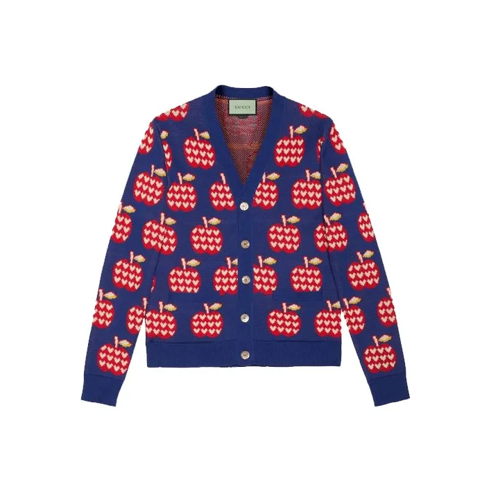 GUCCI Sweaters Men Blue-0