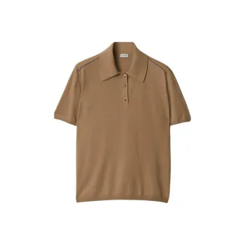 Burberry Polo Shirt Men's Linen