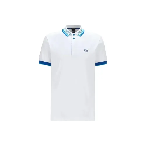 HUGO BOSS Polo Shirt Men's White