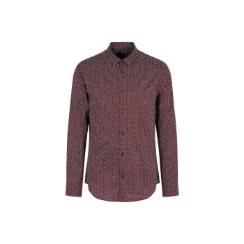 ARMANI EXCHANGE Shirt Men's Dark Red