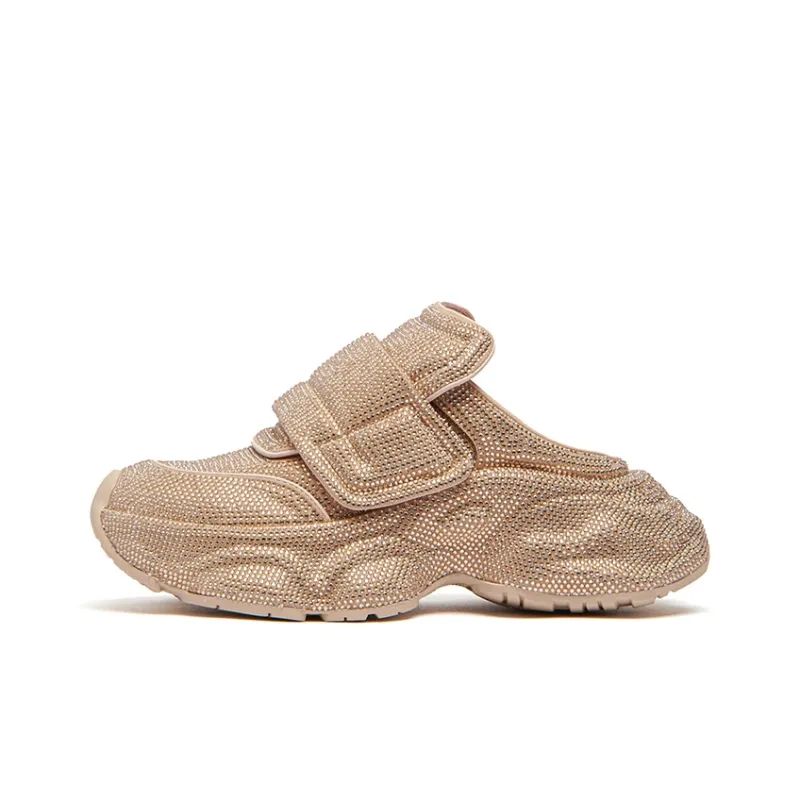 KEDDO Rubber Sole Abrasion Resistant Closed Toe Slippers Women's-6