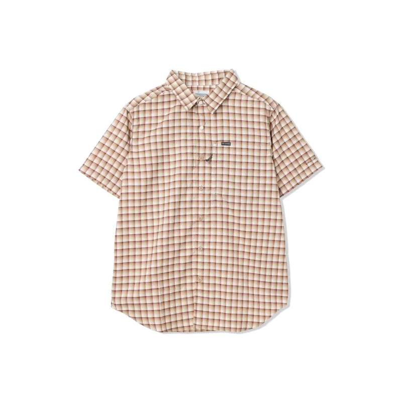 Columbia Silver Ridge Shirt Men's Fossil Color-0